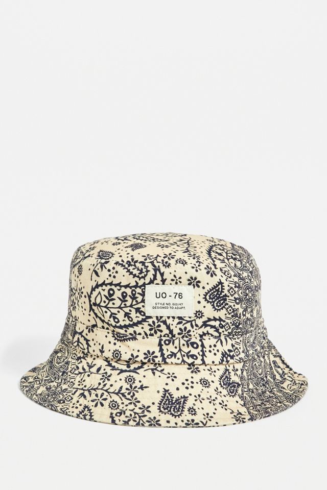 UO Paisley Bucket Hat #2