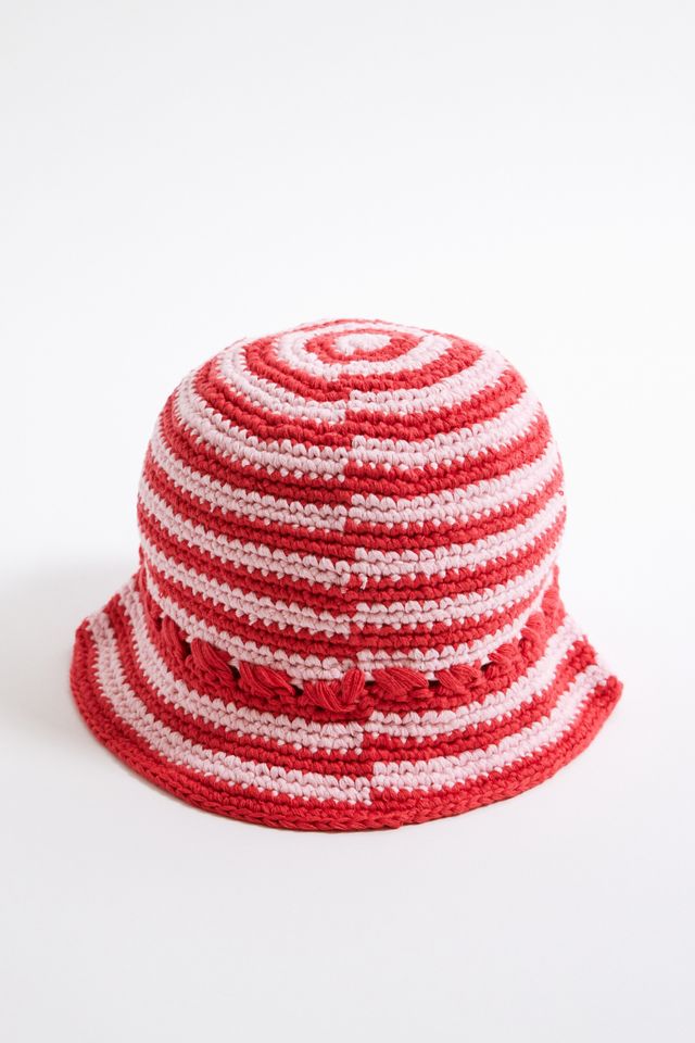 UO Stripe Knit Bucket Hat #3