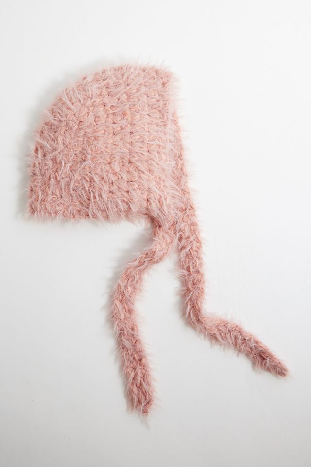 UO Fluffy Knit Bonnet #1