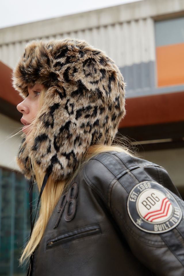 UO Lilah Fur Trapper Hat  #1