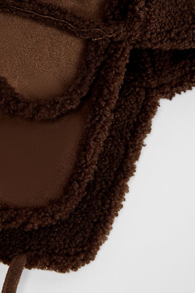 Suede Borg Trapper Hat #2