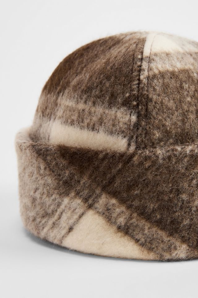 UO Karierter Gebürsteter Pillbox-Hut #2