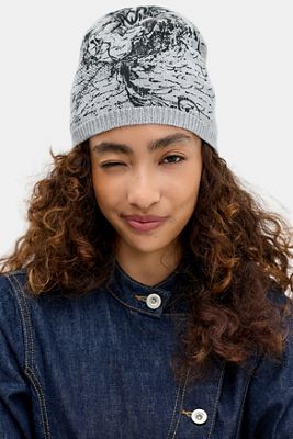 iets frans... Beanie mit Grafikdruck