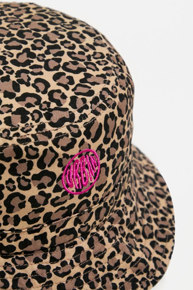 Leopard Canvas Bucket #1