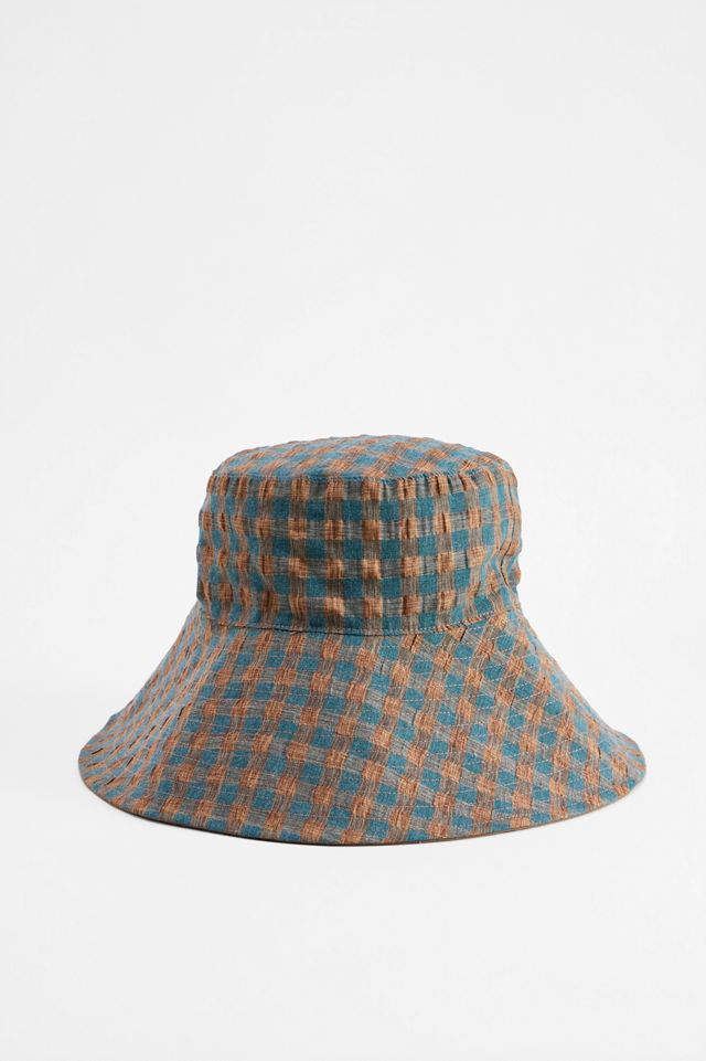 Sombrero de Sol Reversible a Cuadros UO #2