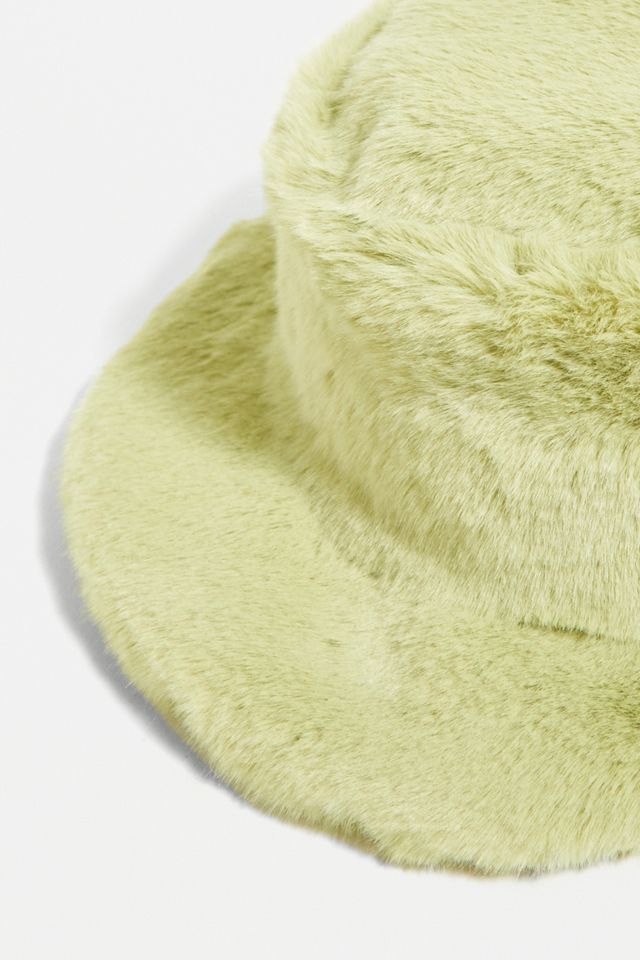 UO Oversized Faux Fur Bucket Hat #2