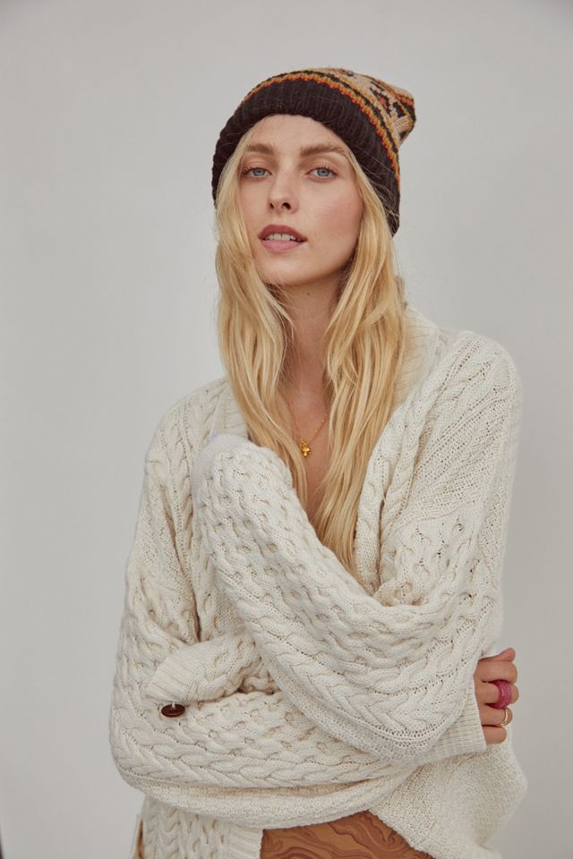 UO Nordic RollUp Beanie Urban Outfitters UK