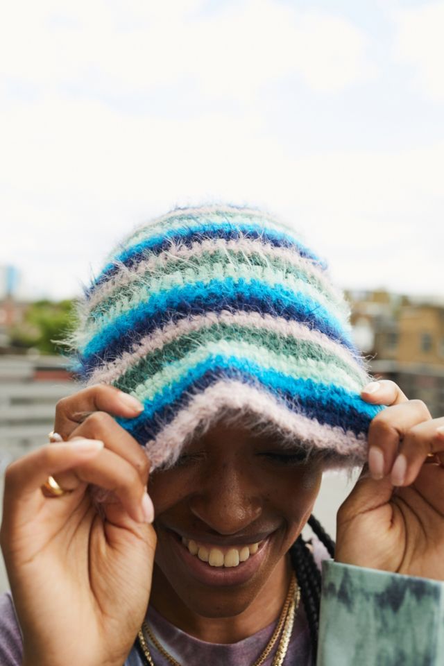 Knitted on sale bucket hat