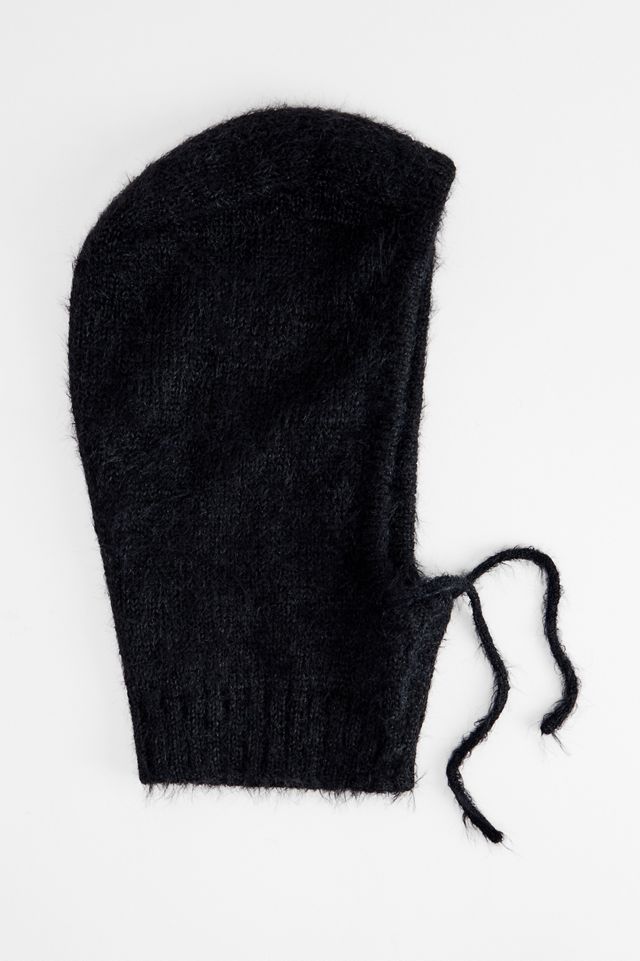 UO Clover Fluffy Knit Hood #1