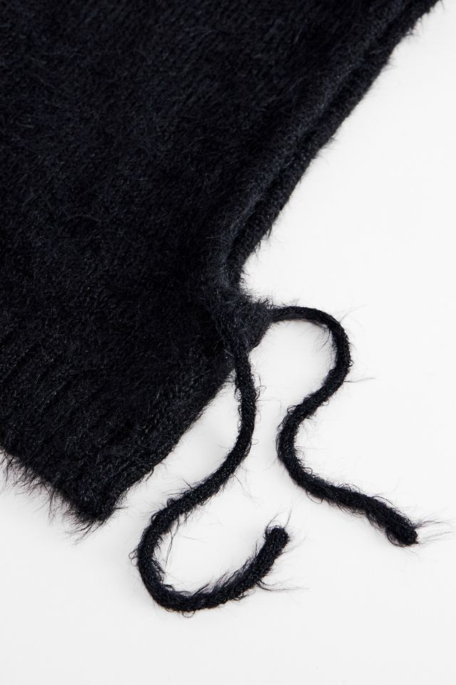 UO Clover Fluffy Knit Hood #2