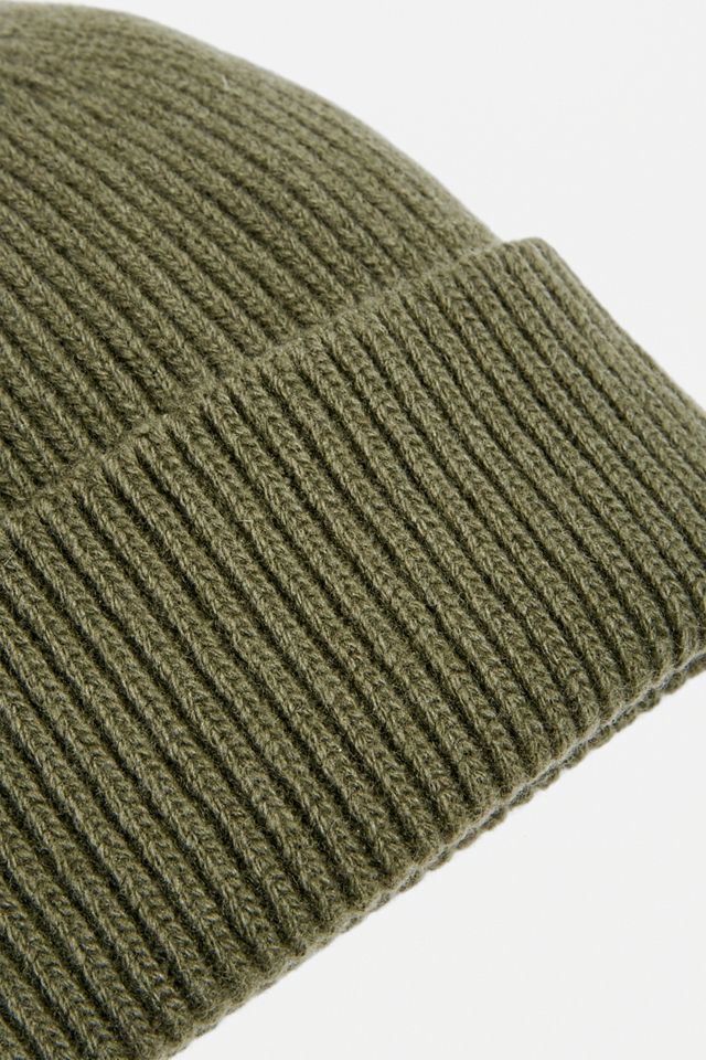 Colorful Standard Merino Wool Green Beanie #1