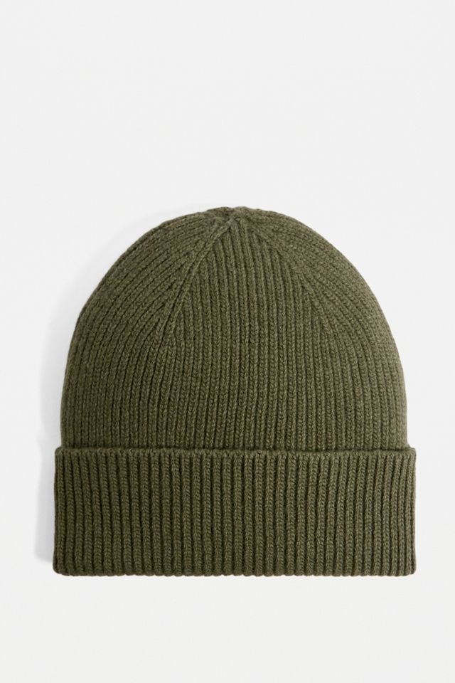 Colorful Standard Merino Wool Green Beanie #2