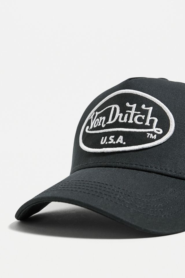 Von Dutch Black Mesh Trucker Cappello #1