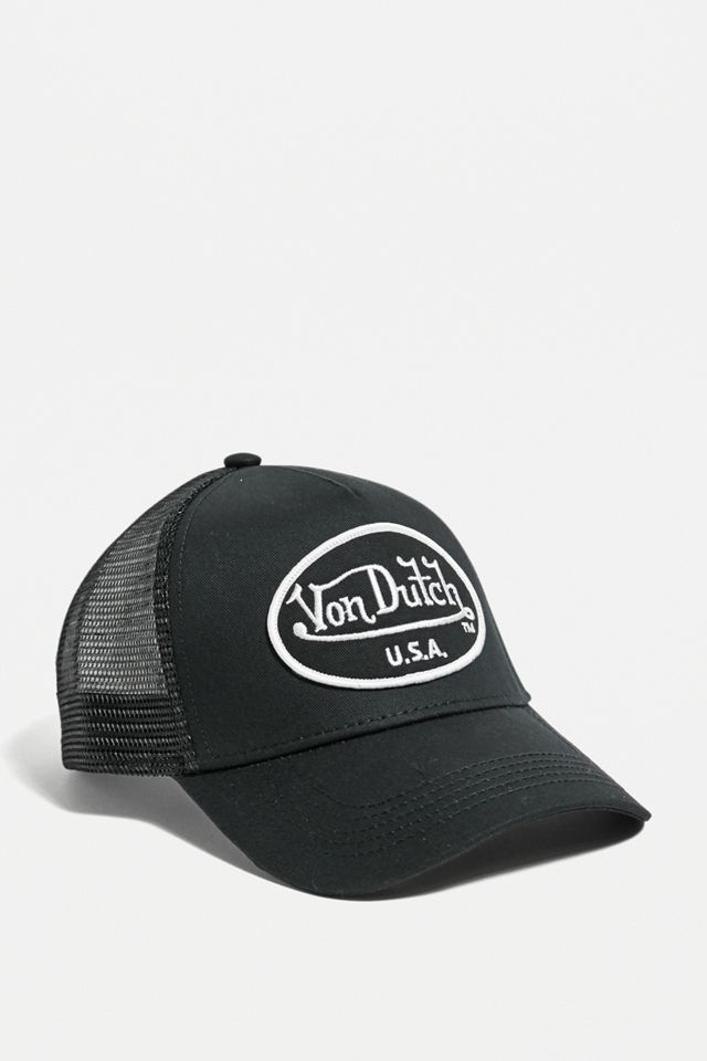Von Dutch Black Mesh Trucker Cappello #2