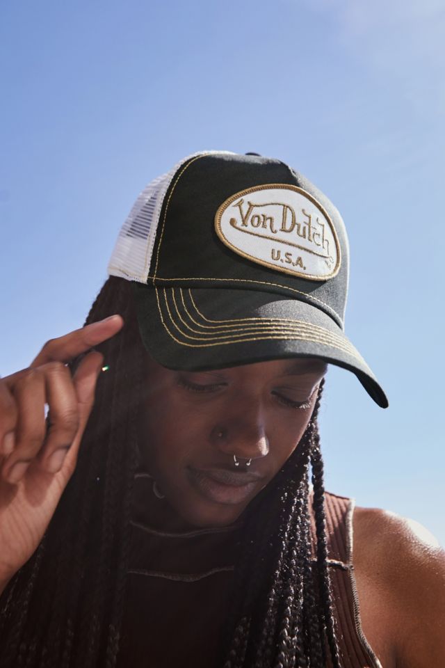 Von dutch trucker hat hot sale black