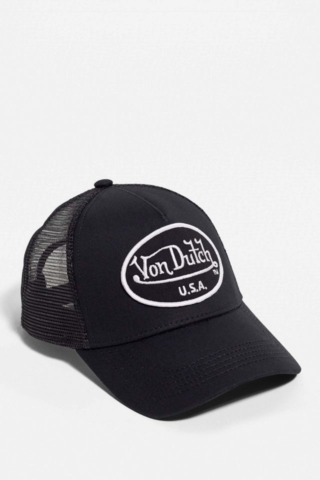 Von Dutch Black Trucker Hat #1
