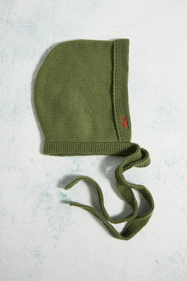 Damson Madder Olive Tie-Up Hood  #1
