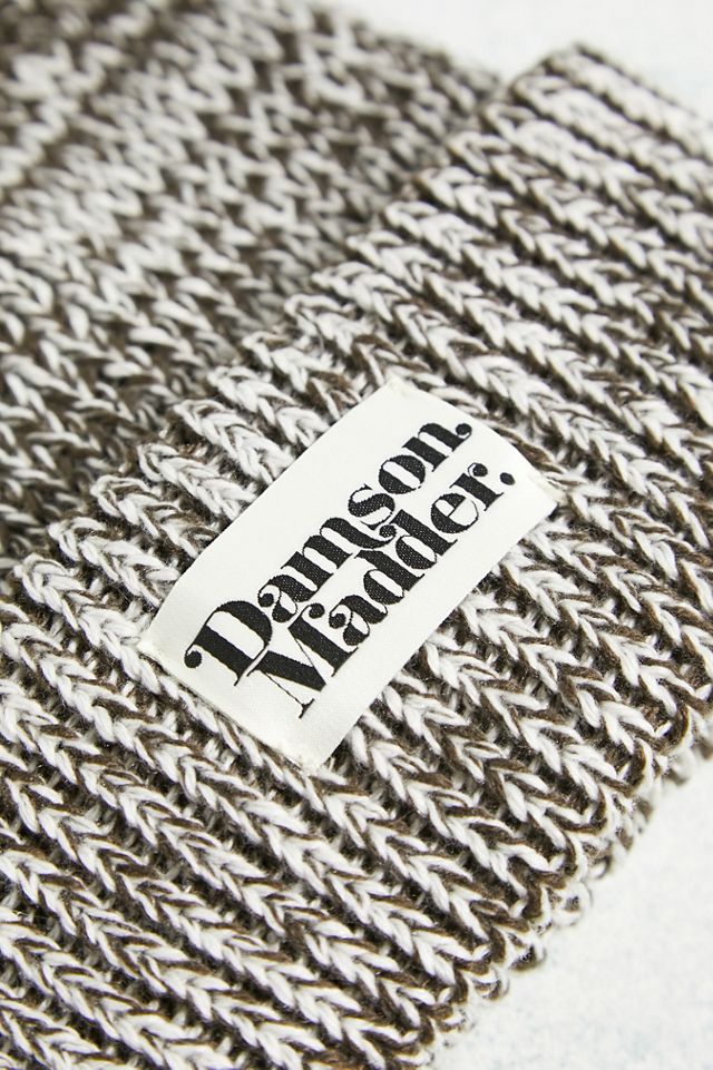 Damson Madder Flecked Yarn Beanie  #2
