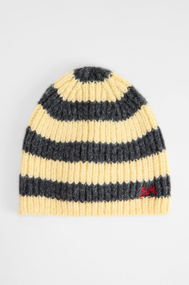 Damson Madder Striped Beanie