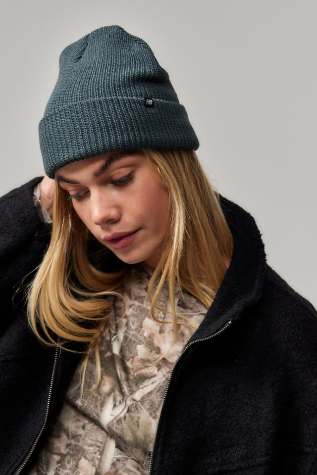 New Balance Fisherman Rib Knit Beanie Urban Outfitters UK