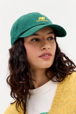 Stacked Logo Cap - Green at Urban Outfitters - New Balance - Modalova