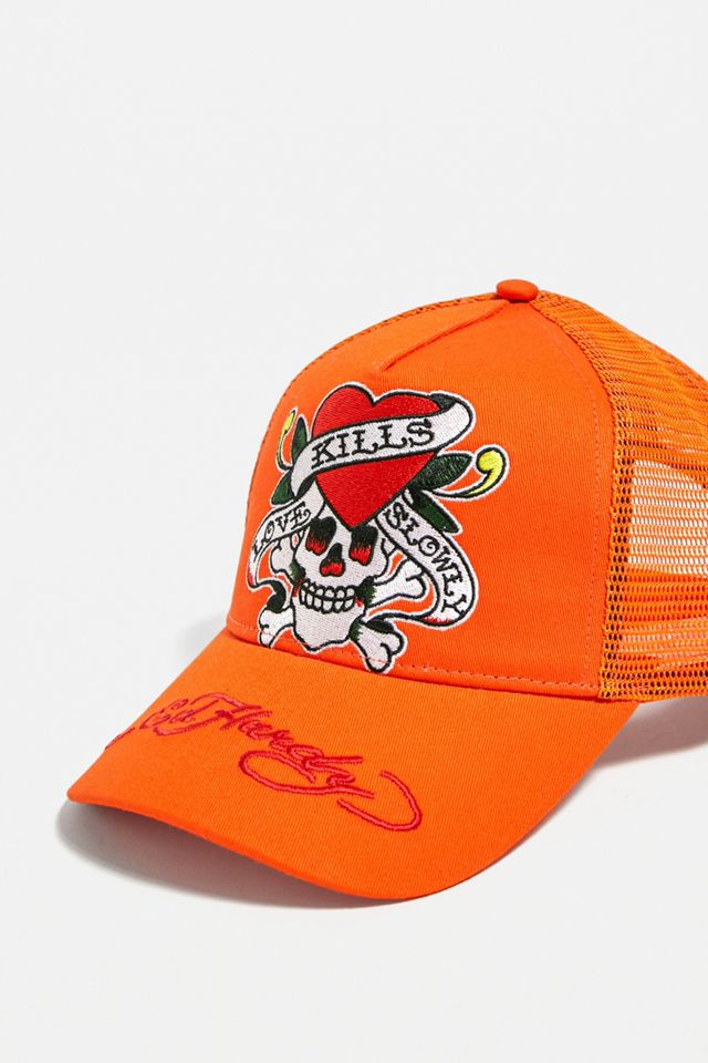 Ed Hardy Love uccide lentamente il berretto da camionista a rete #3