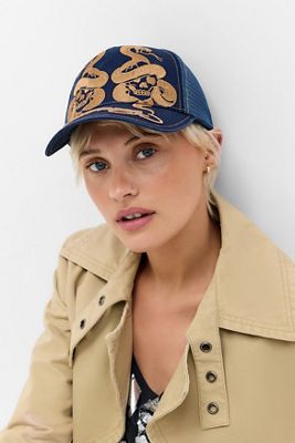 Cappello Trucker Teschio e Serpenti Ed Hardy