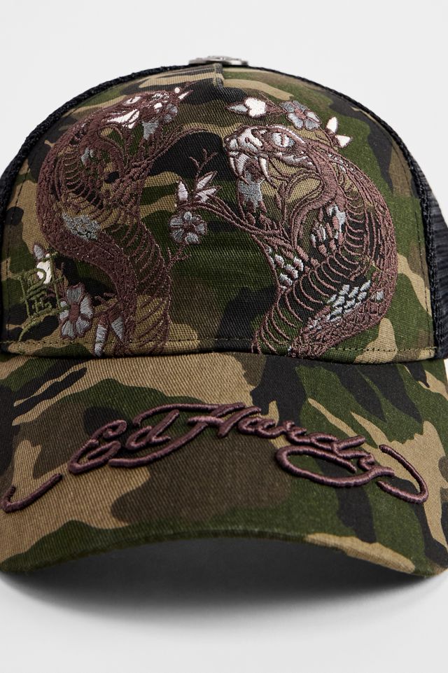 Gorra Trucker 2 Serpientes Ed Hardy #2