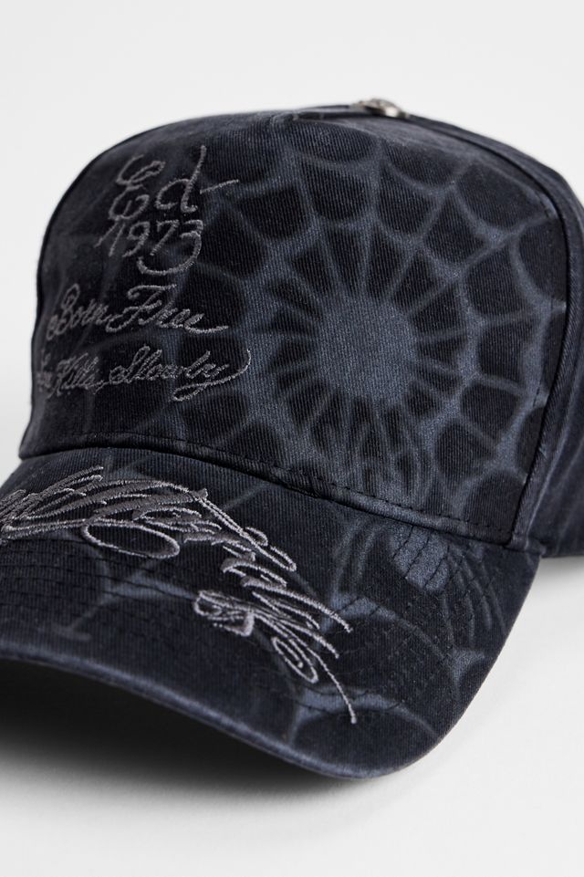 Ed Hardy Spiderweb Trucker Cap #1