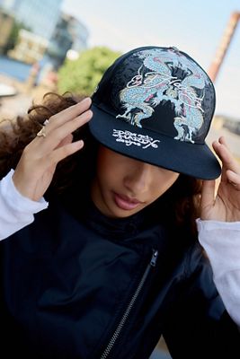 Casquette plate Battle Dragon Ed Hardy