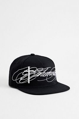 Gorra de Visera Plana con Cruz Bordada Ephemeral Minga London