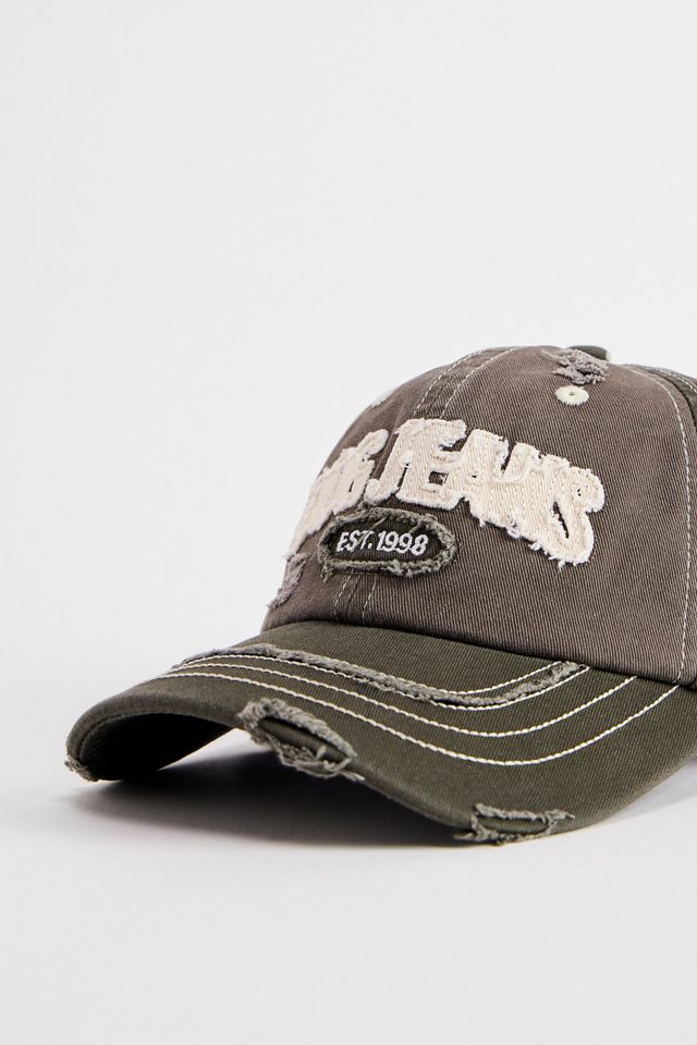BDG Distressed Applique Logo Cap #2