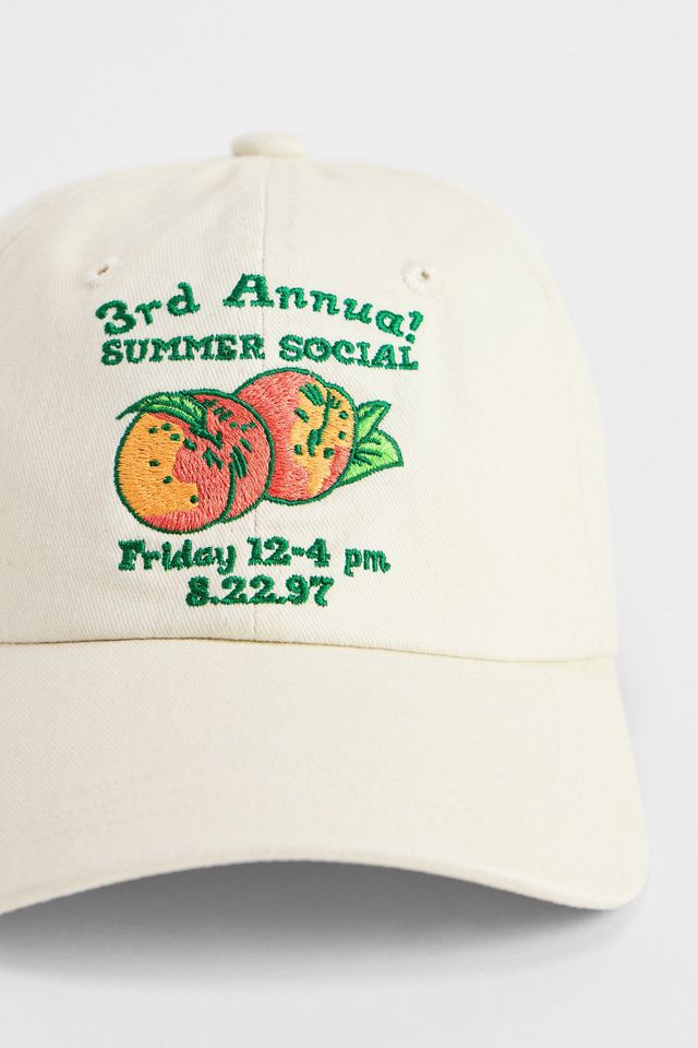 UO Peaches Embroidered Cap #1