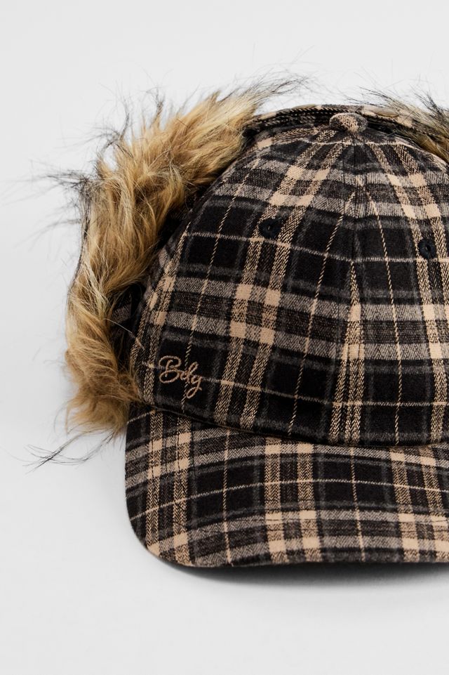 BDG Check Trapper Cap #3