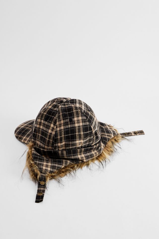 BDG Check Trapper Cap #4