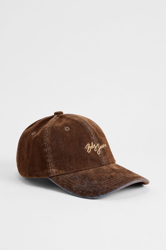 BDG Flocked Denim Cap #1