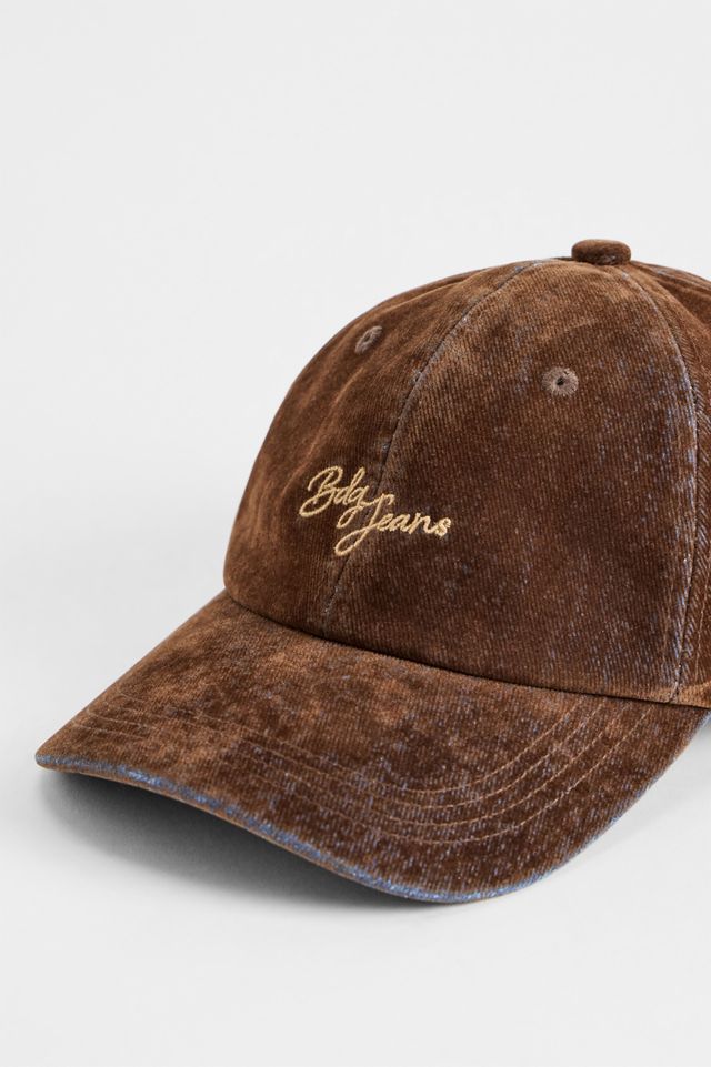 BDG Flocked Denim Cap #2