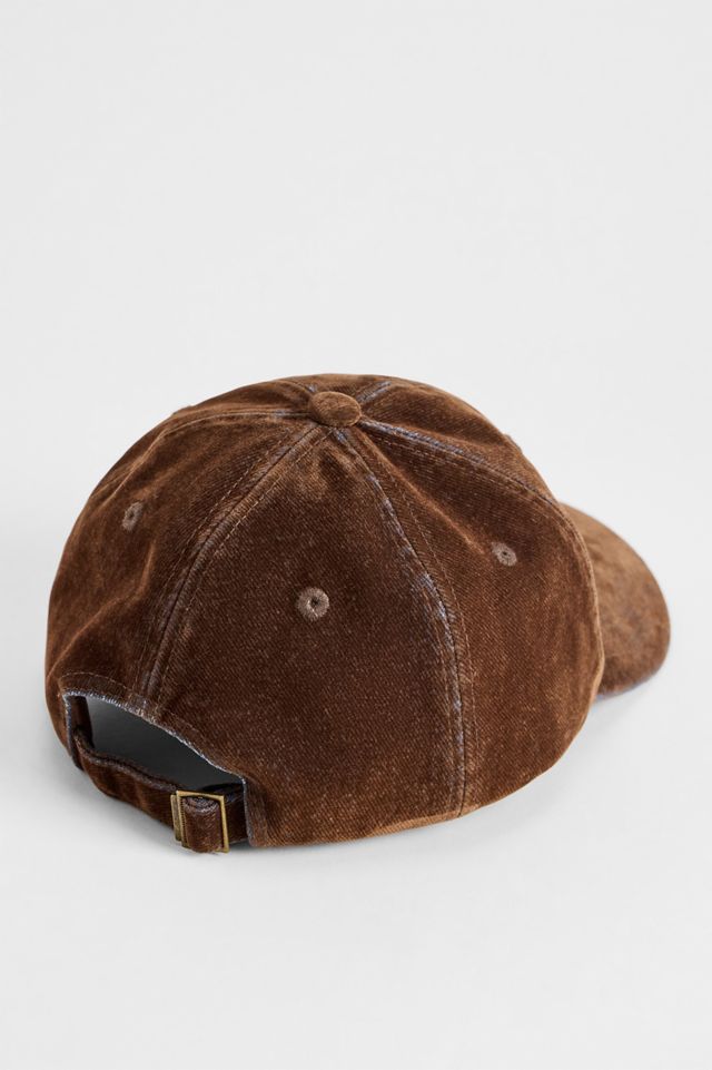 BDG Flocked Denim Cap #3