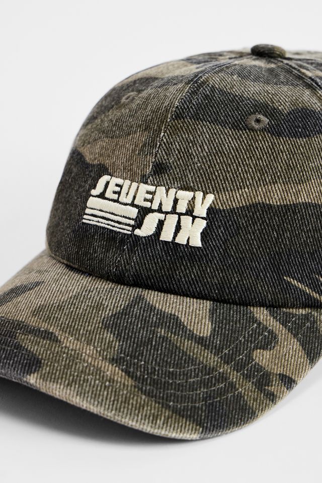 UO Seventy Six Embroidered Camo Camo Cap #1