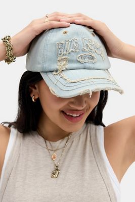 BDG Appliqué Denim Cap