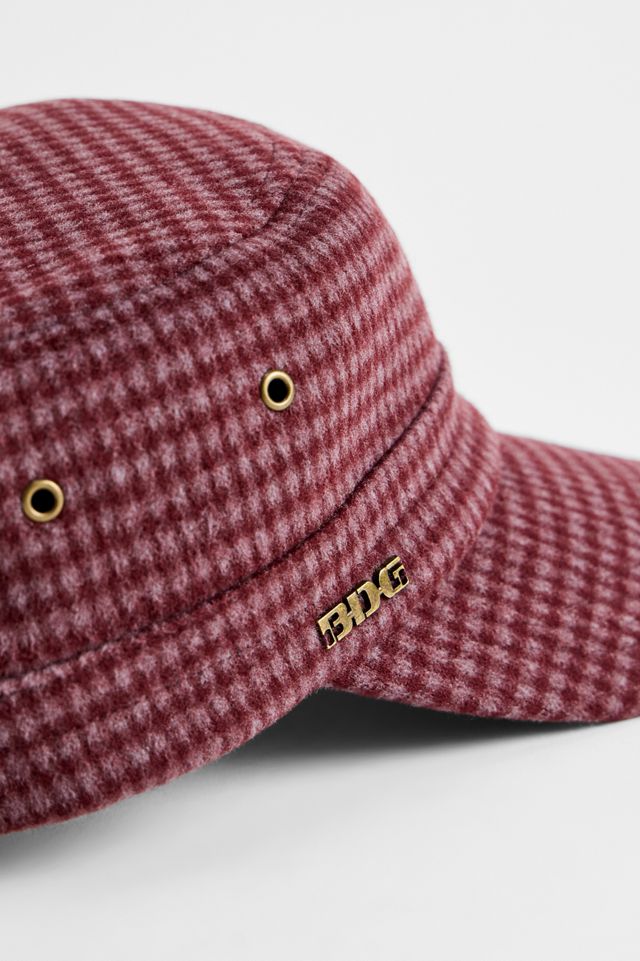 BDG Utility Brushed Check Cadet Cap #2