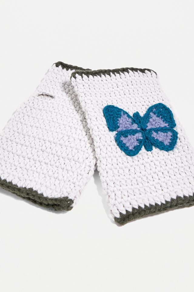 UO Butterfly Fingerless Gloves #2