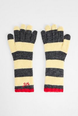Damson Madder Striped Gloves