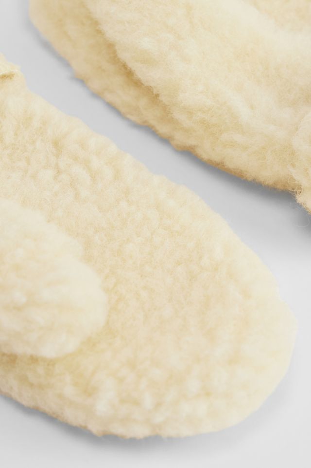 Yoko Creme Einfache Wollhandschuhe #2