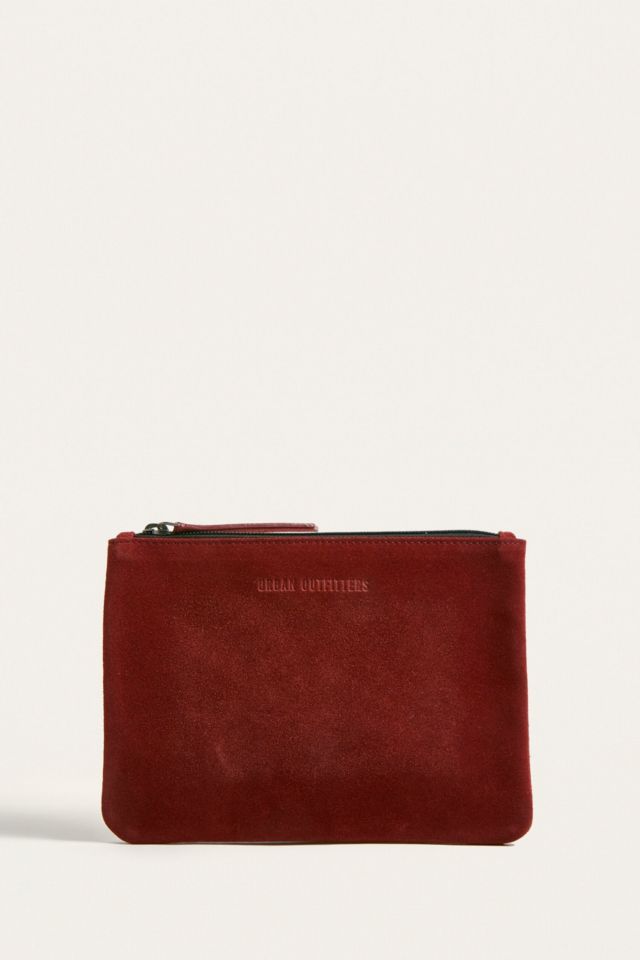 UO Large Suede Pouch | Urban Outfitters UK