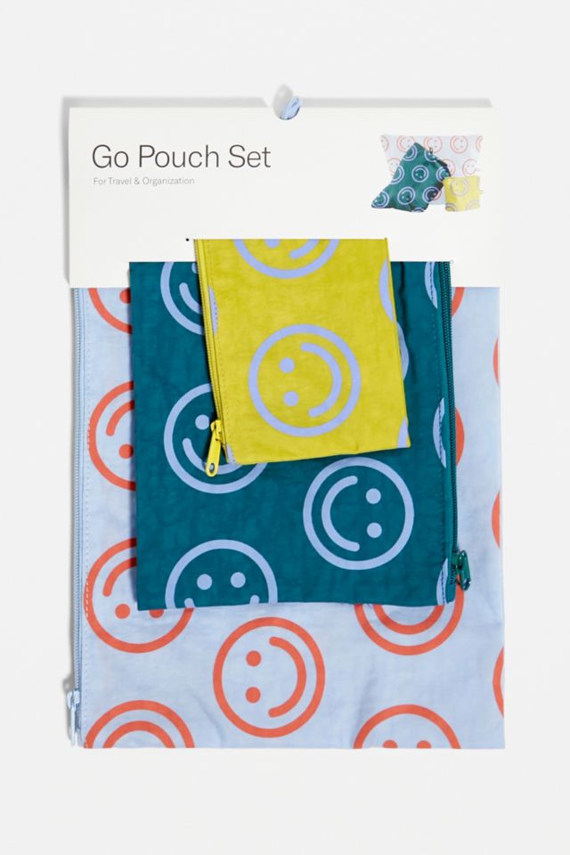 Baggu go discount pouch set leopard