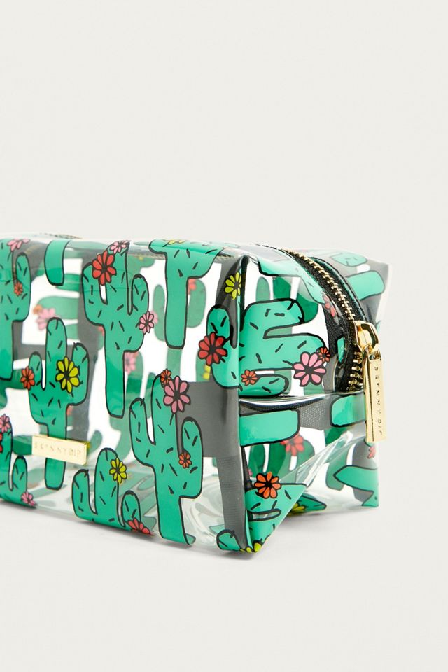 Skinnydip Cactus Print Makeup Bag #2