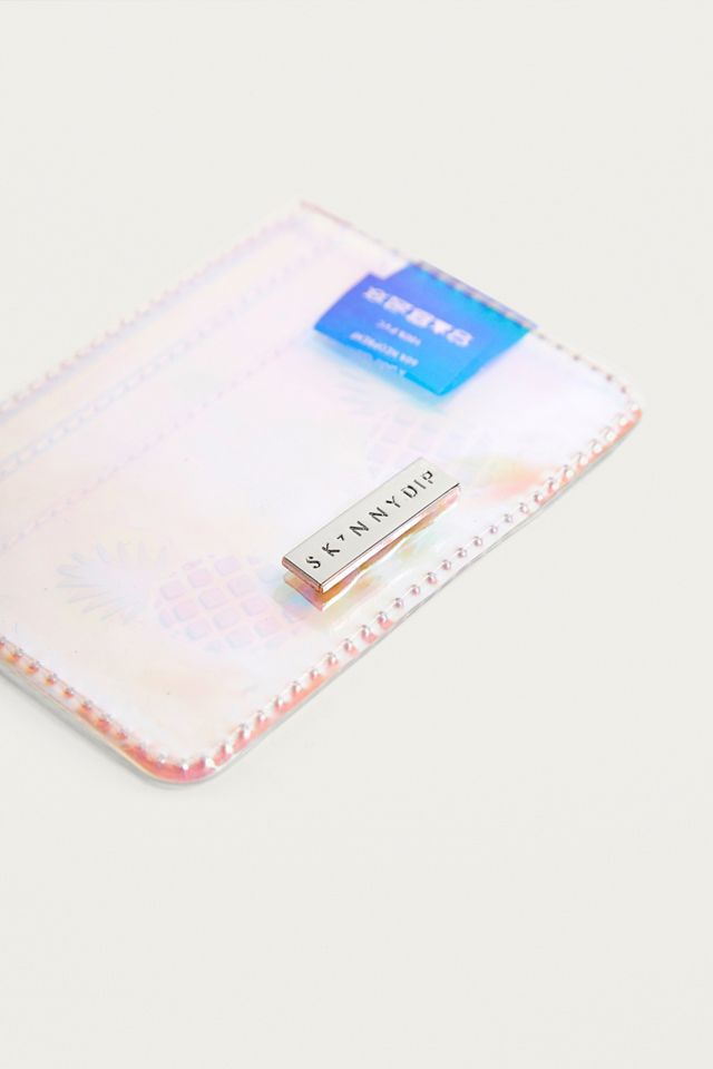 Skinnydip Pineapple Holographic Cardholder Wallet #3