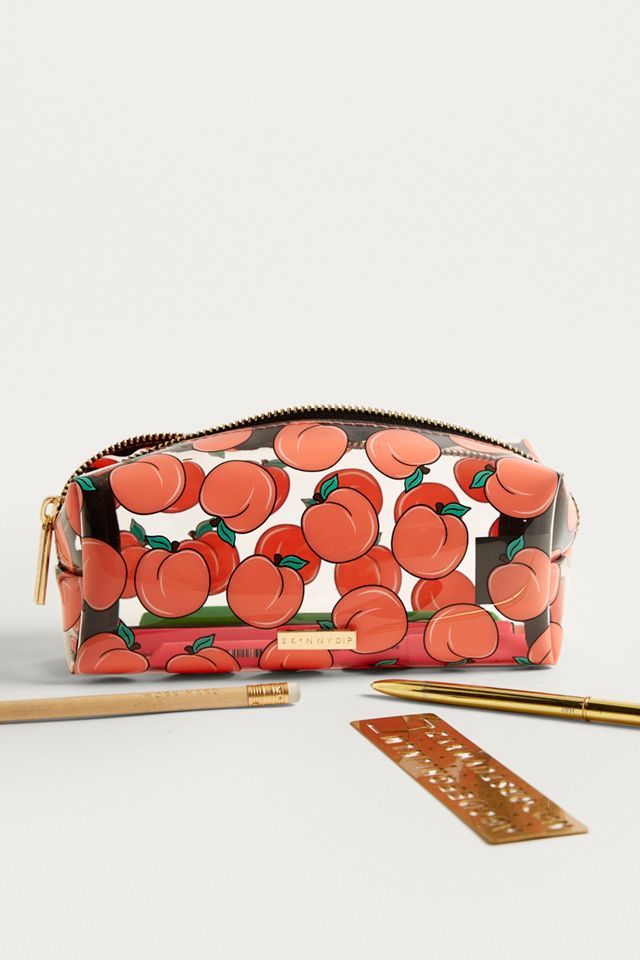 Skinnydip Peach Pencil Case