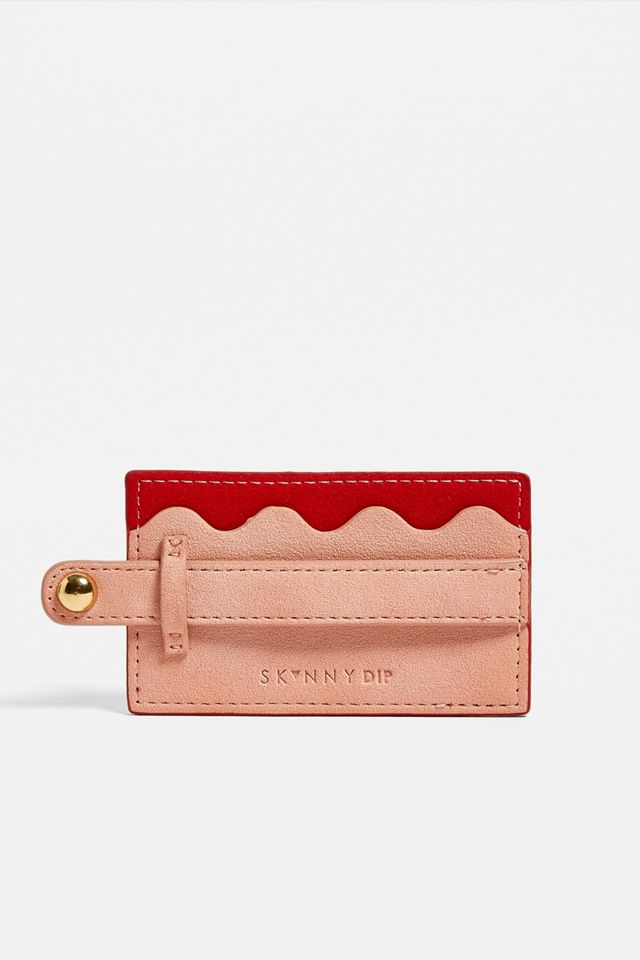 Skinnydip - Portefeuille porte-cartes adhésif rose #2